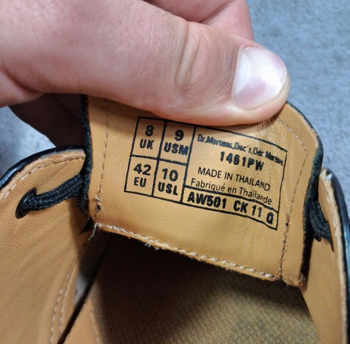 Лоферы Dr. Martens 1461 кожаные мужские туфли кроссовки оксфорды