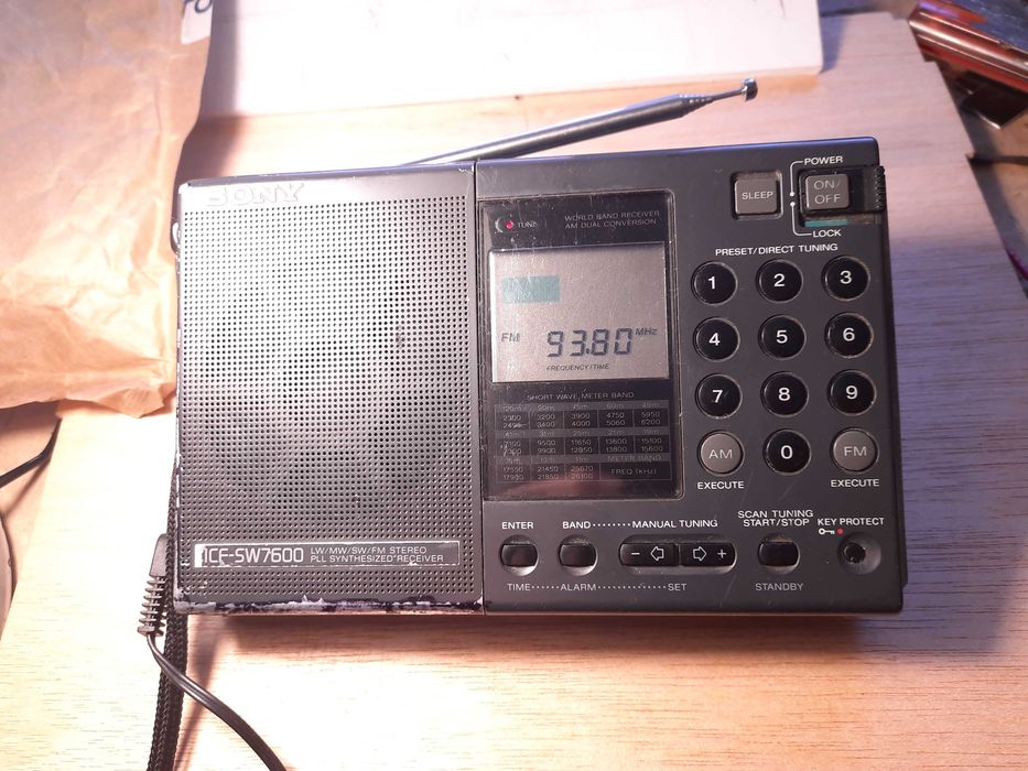 Radioodbiornik Sony icf -sw7600