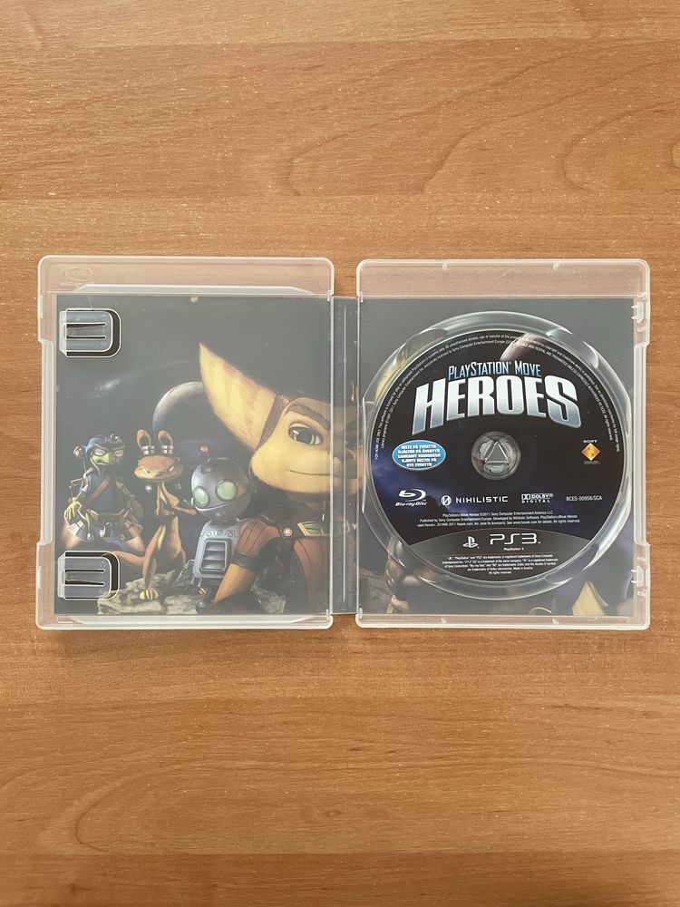 Диск з грою PlayStation Move Heroes для PlayStation 3
