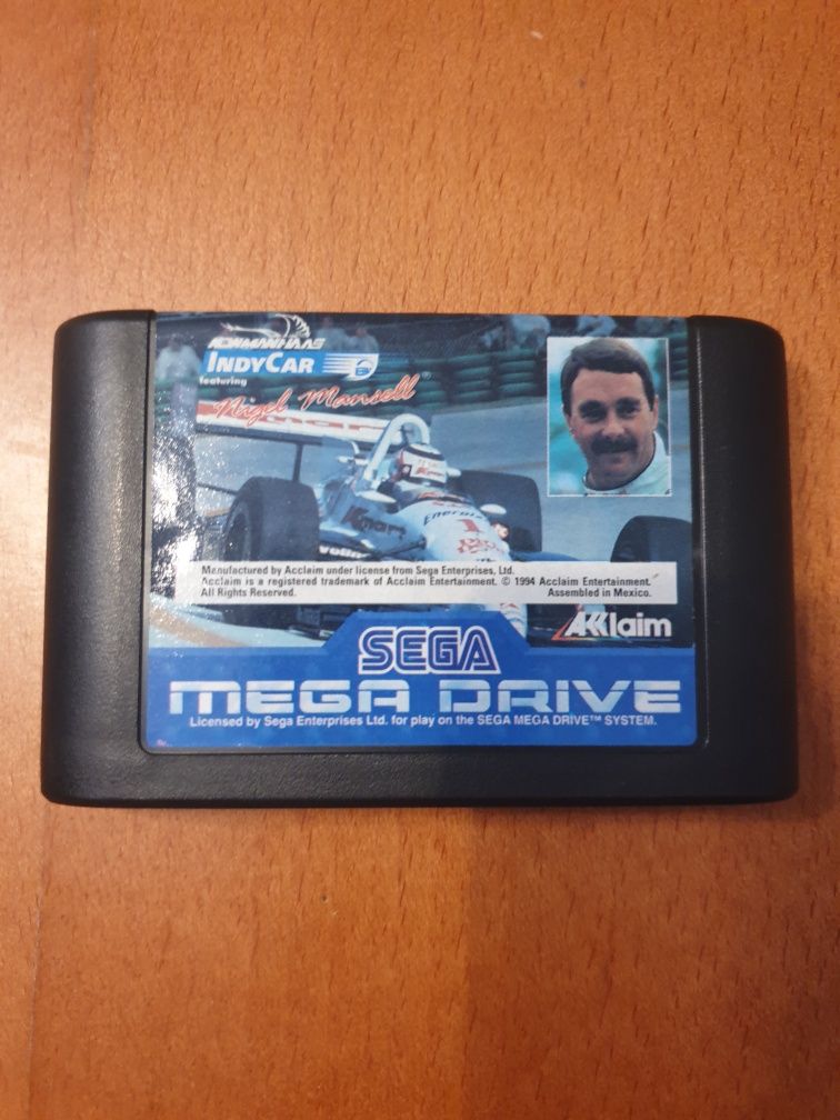 Newman-Haas IndyCar Nigel Mansell Sega Mega Drive