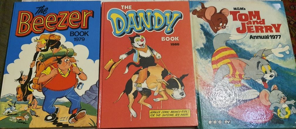 Dandy, Beezer-Винтажные английские комиксы