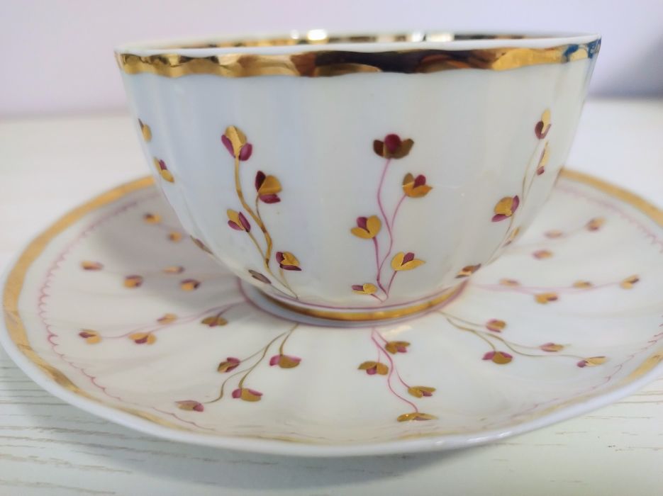 Рідкісна чайна пара Вербілки Вербилки Золотий В'юнок Золотой вьюнок