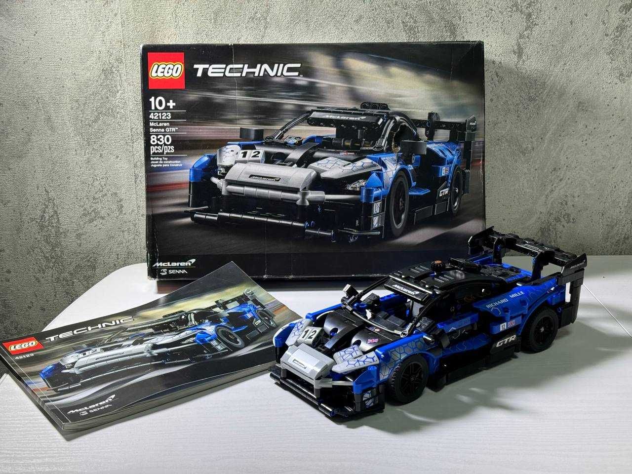 LEGO Technic McLaren Senna GTR 42123 Коробка та інструкція