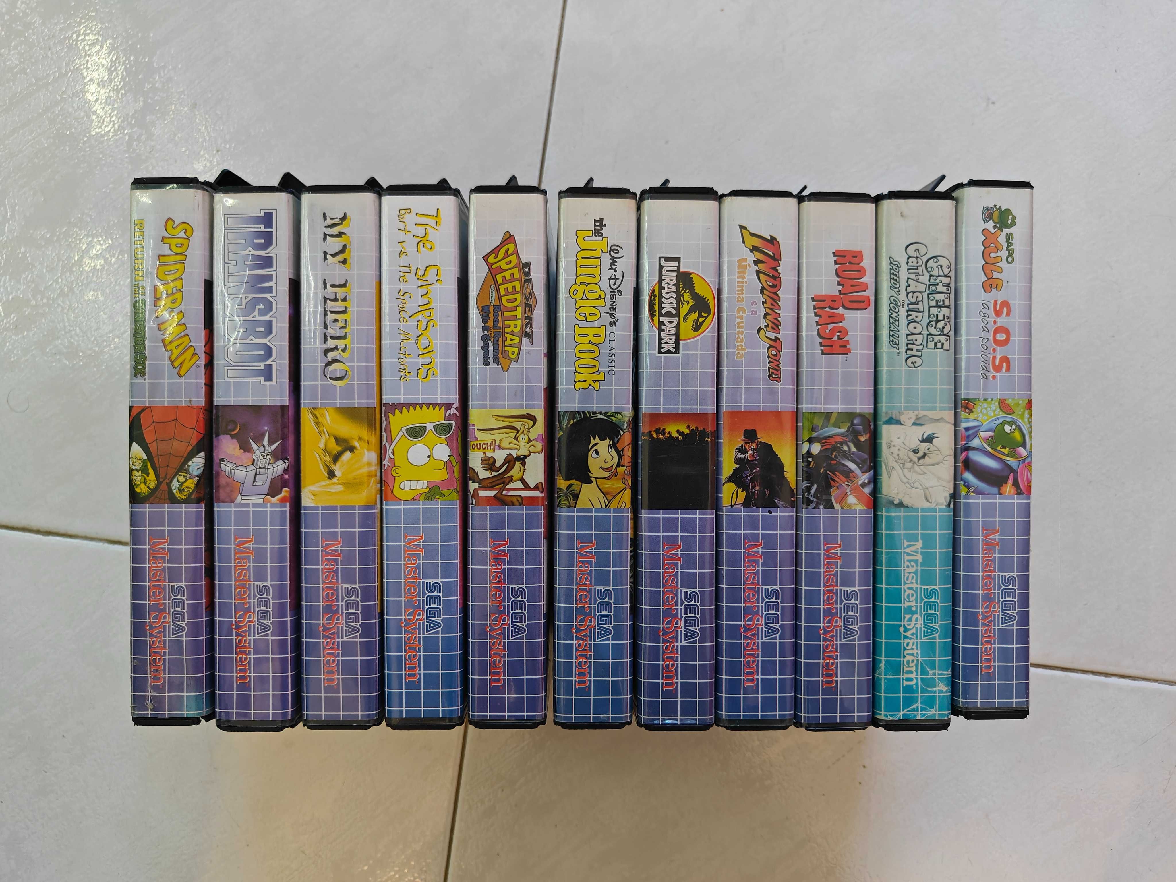 Vários Jogos Master System Purple Exclusivos Portugal!