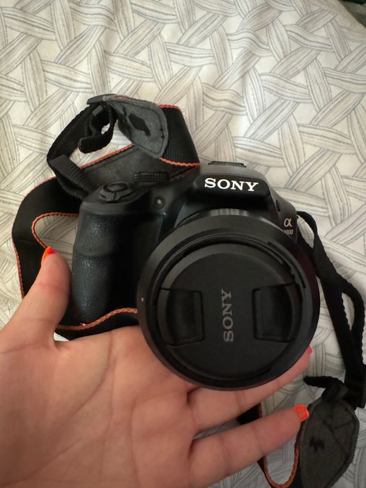 Câmera Sony em bom estado