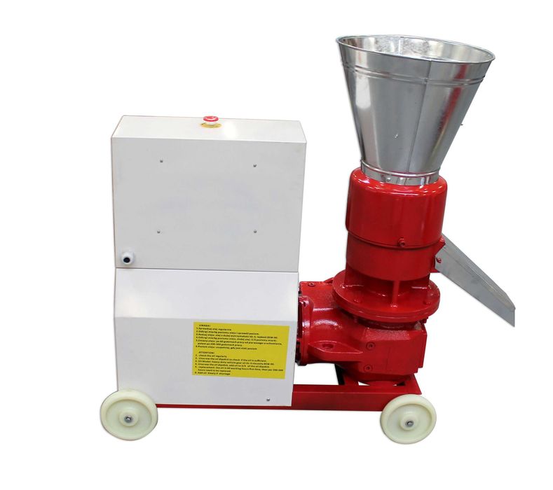Przemysłowa peleciarka granulator 7,5kw 250kg/h powystawowa 2024