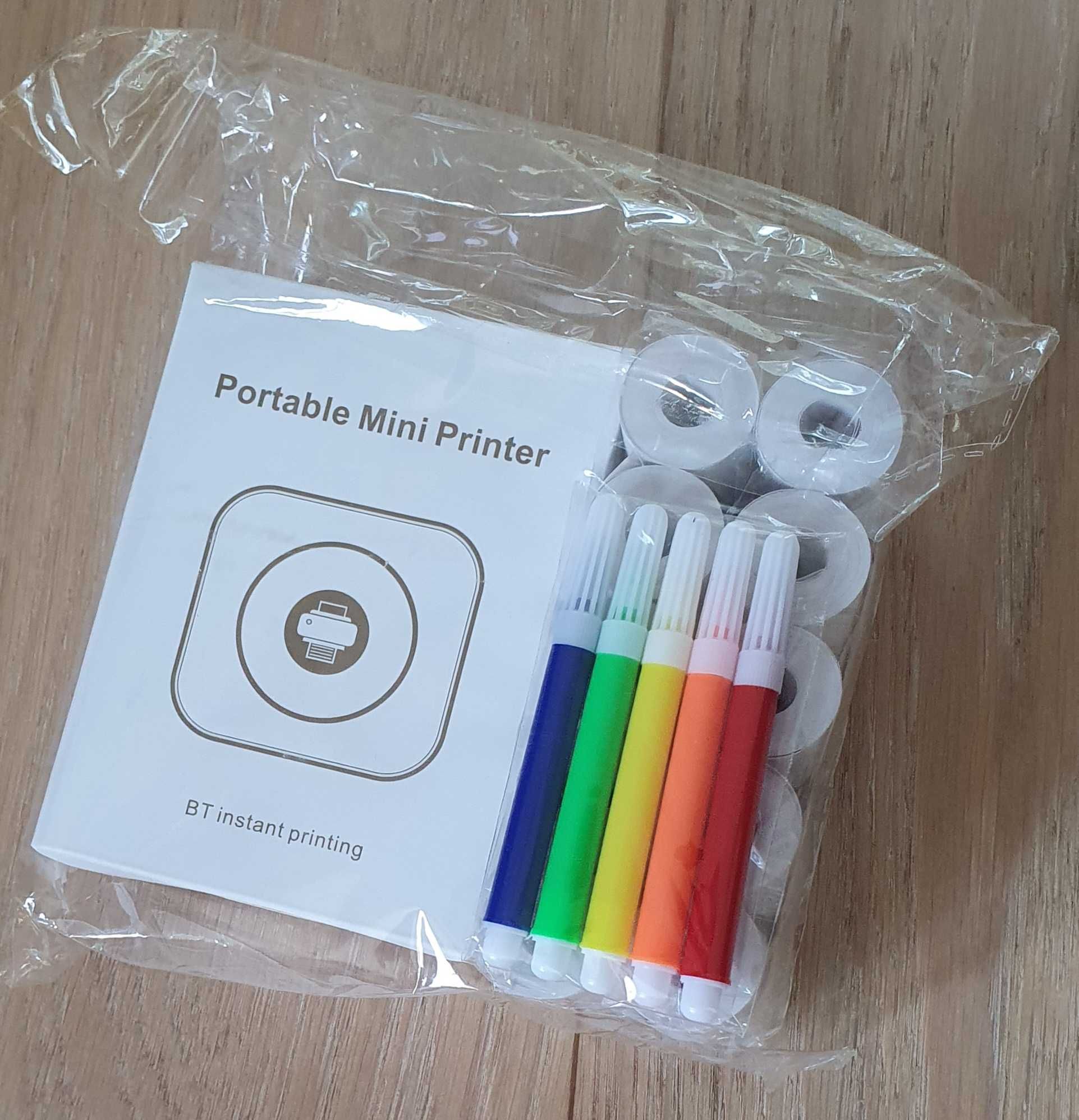Termiczna mini drukarka do zdjęć