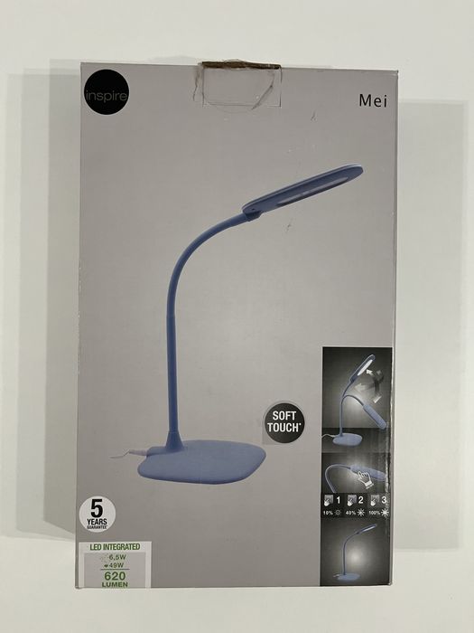 Lampka LED inspire Mei niebieska