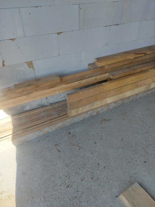 Stemple budowlane, deski kantówki i płyty OSB
