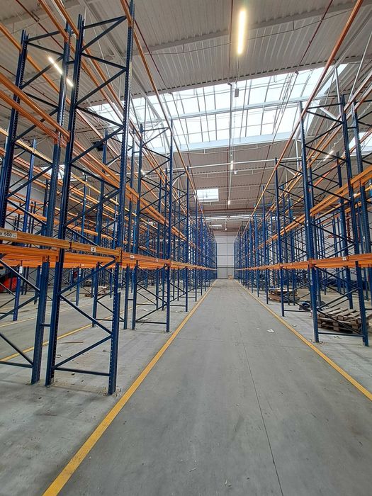 Regały paletowe, magazynowe PROMAG PHR, używane 3x700kg
