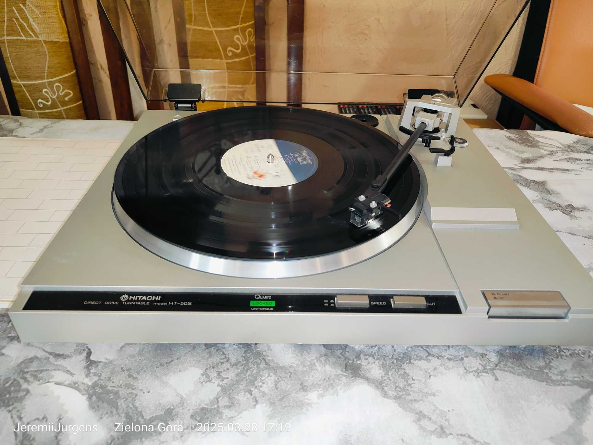 HITACHI Super Sprawny Gramofon HT-50S (Ortofon VMS 20EQ MKII) Japan
