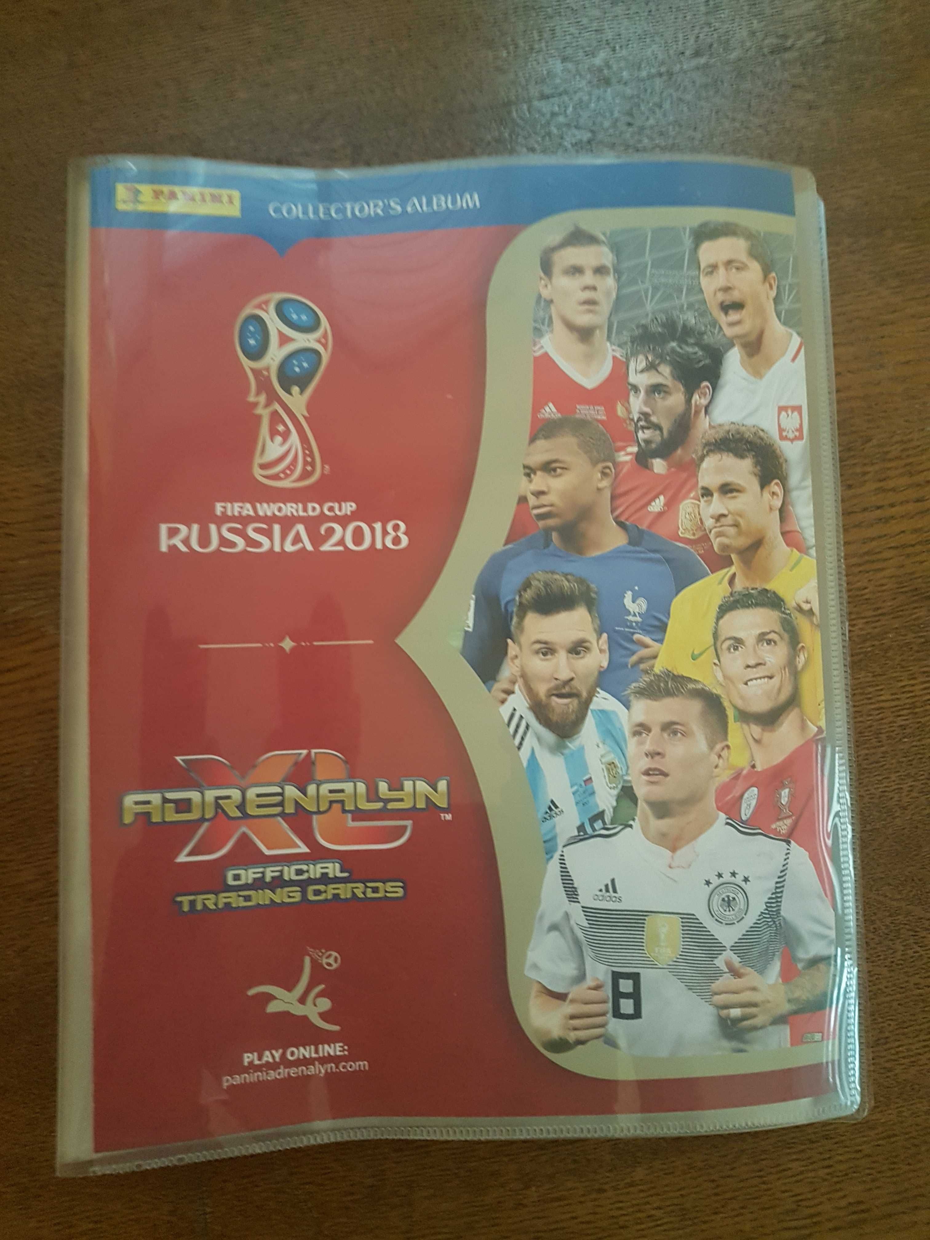 Karty PANINI FIFA World Cup 2018 + Adrenalyn