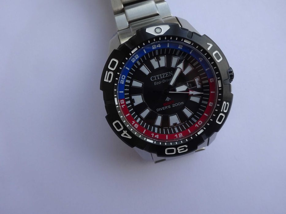 Relógio Citizen Eco Drive Promaster GMT
