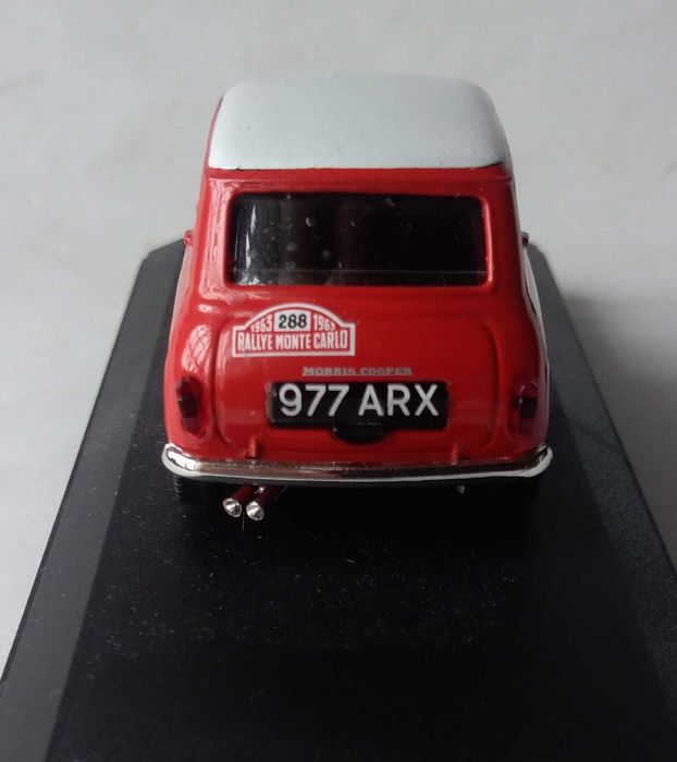 Morris Minor, 3º classificado no rally de Monte Carlo de 1963.