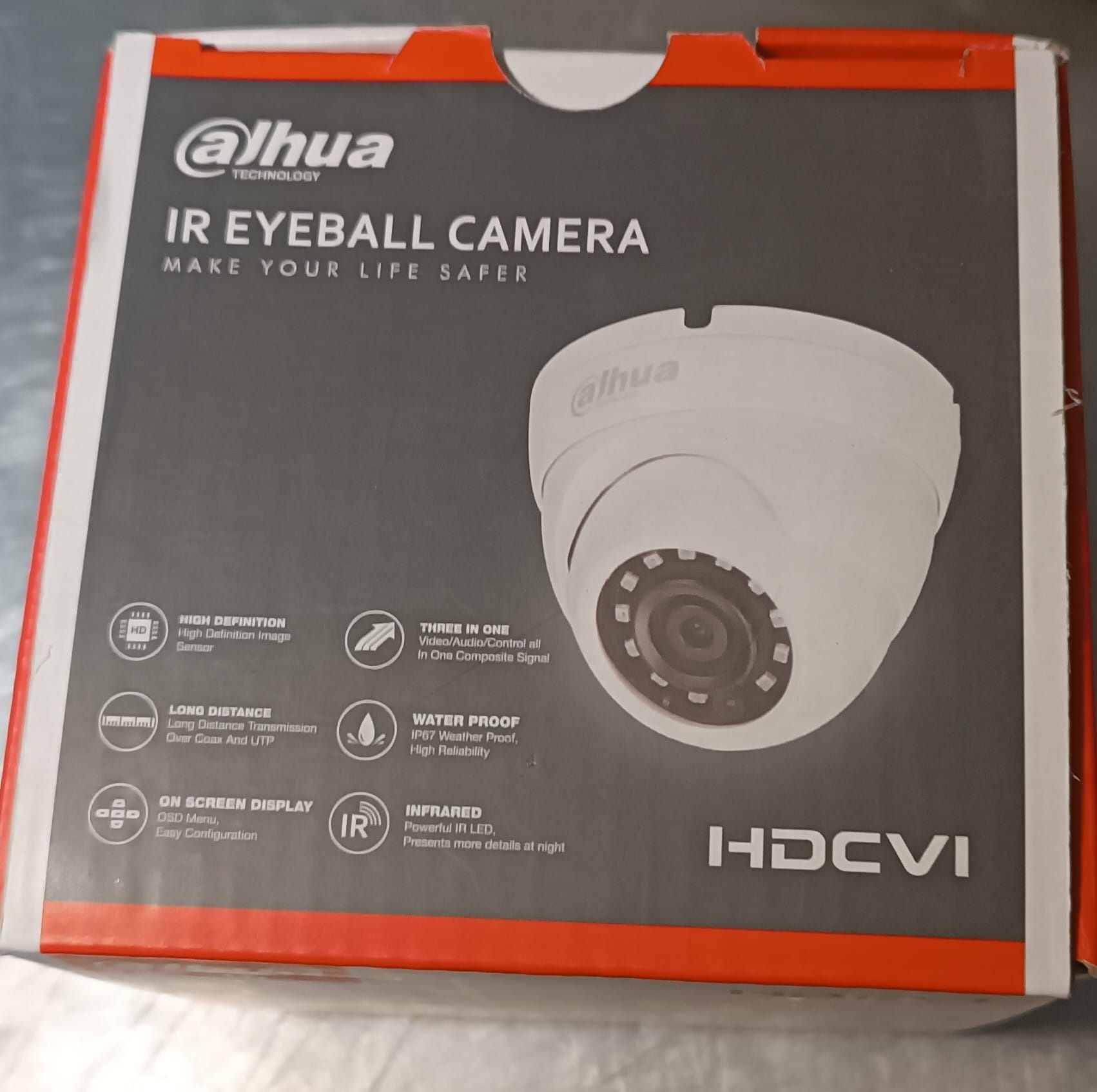 Câmera CCTV Dahua ir eyeball