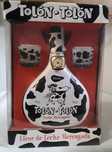 Conjunto Garrafa + 2 copos Tolón Tolón Licor Merengada Creme