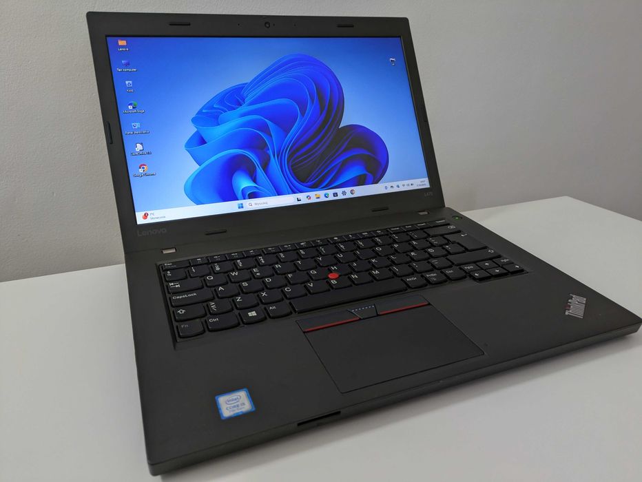 Laptop Lenovo Stan Idealny i5 Ram 20GB DDR4 Bateria 8h SSD Windows 11