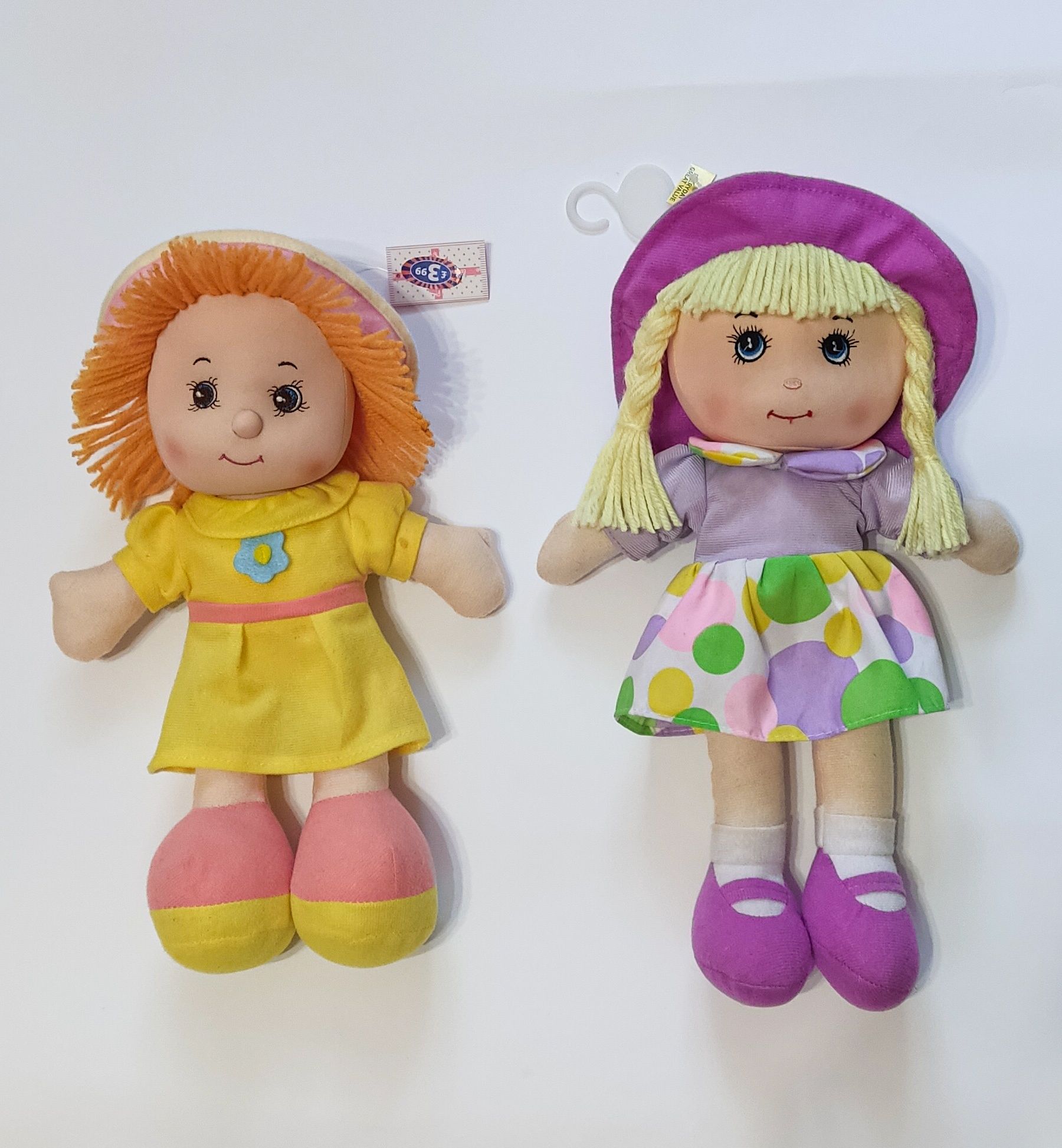 Ляльки м'які для дівчаток гарні яскраві, нові.