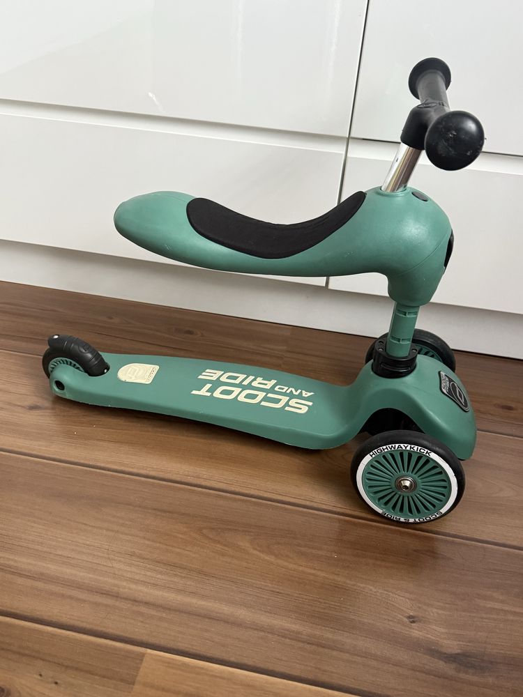 Hulajnoga scoot and ride zielona