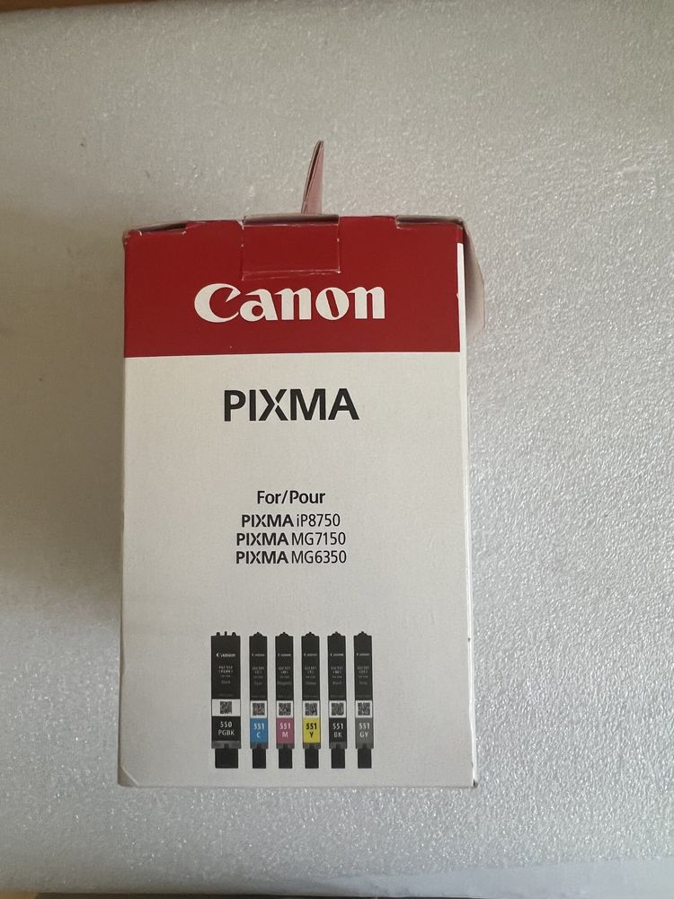 Tinteiro Canon Multipack PGI-550/CLI-551 (Novo Selado)