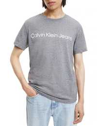 Calvin Klein Jeans new coll сіра гарна футболка