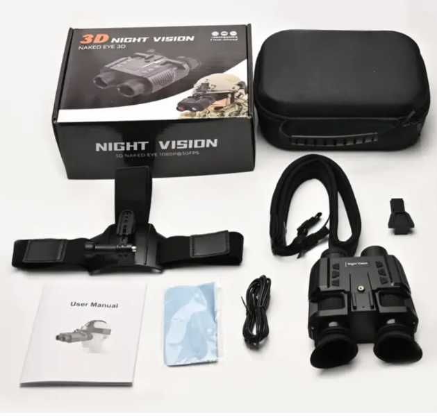 Цифровой прибор ночного видения Бинокль NV8000  на Шлем есть ОПТ ДРОП