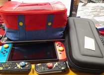 Konsola Nintendo Switch HAC-001 + futerał MARIO + 2 joycony, SKLEP