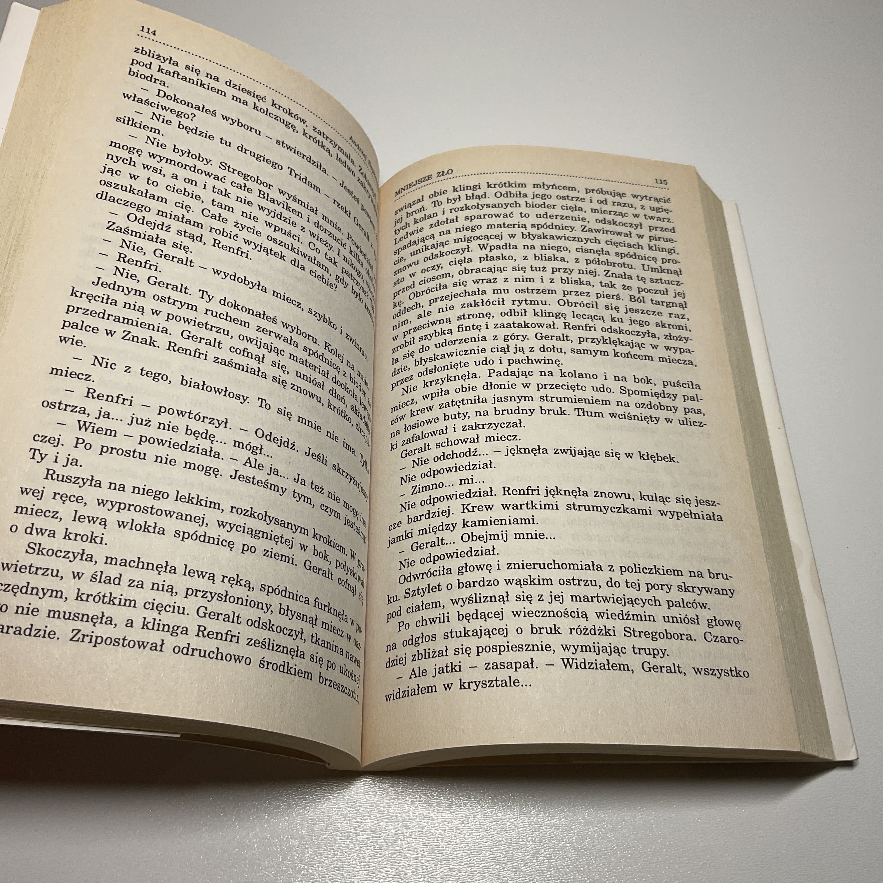 Andrzej Sapkowski Wiedźmin Tom I-1 Ostatnie Życzenie 1993 -p6