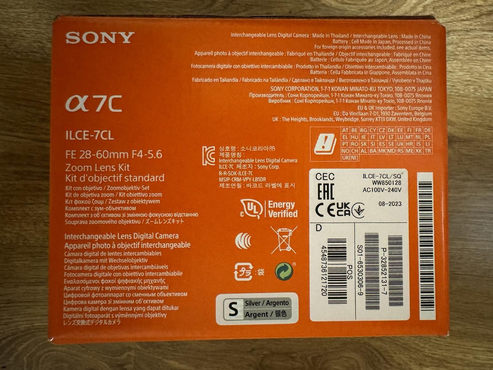 Sony a7c kit28-60