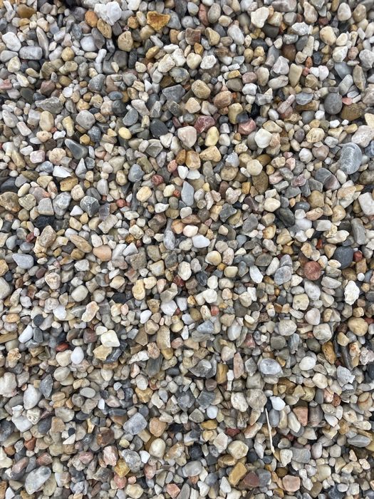 Pedra decorativa para jardim - granito e seixo