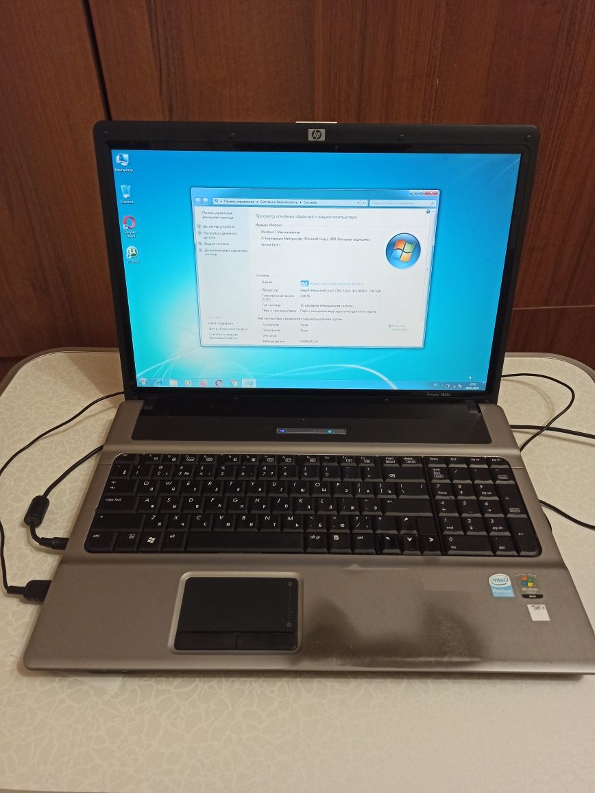 Ноутбук hp Compaq 6820s, робочий.