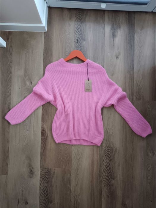 Sweter z baby alpaki – Made in Italy – miękki, puszysty, premium!