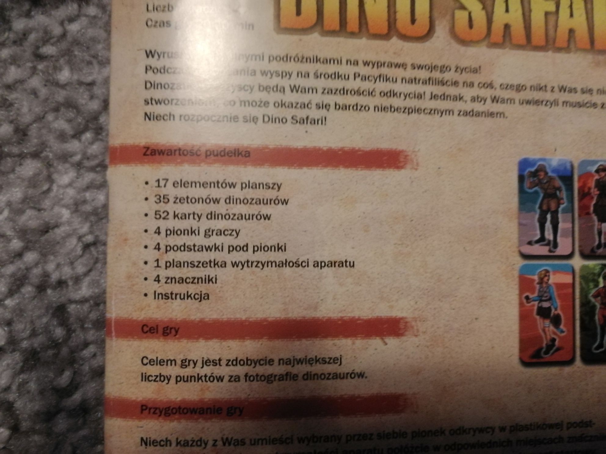 Gra Trefl Dino Safari