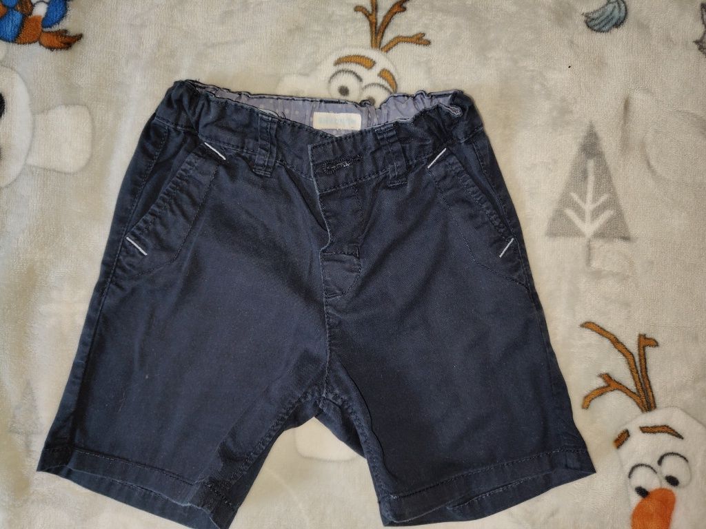 Szorty niemowlęce chinosy r.80 h&m