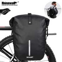 Велосумка рюкзак баул Rhinowalk 20л чорна, велосипедна сумка