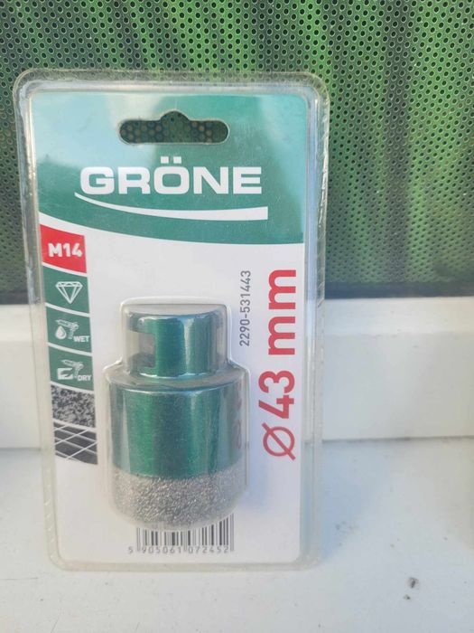Otwornica diamentowa 43 mm firmy Grone