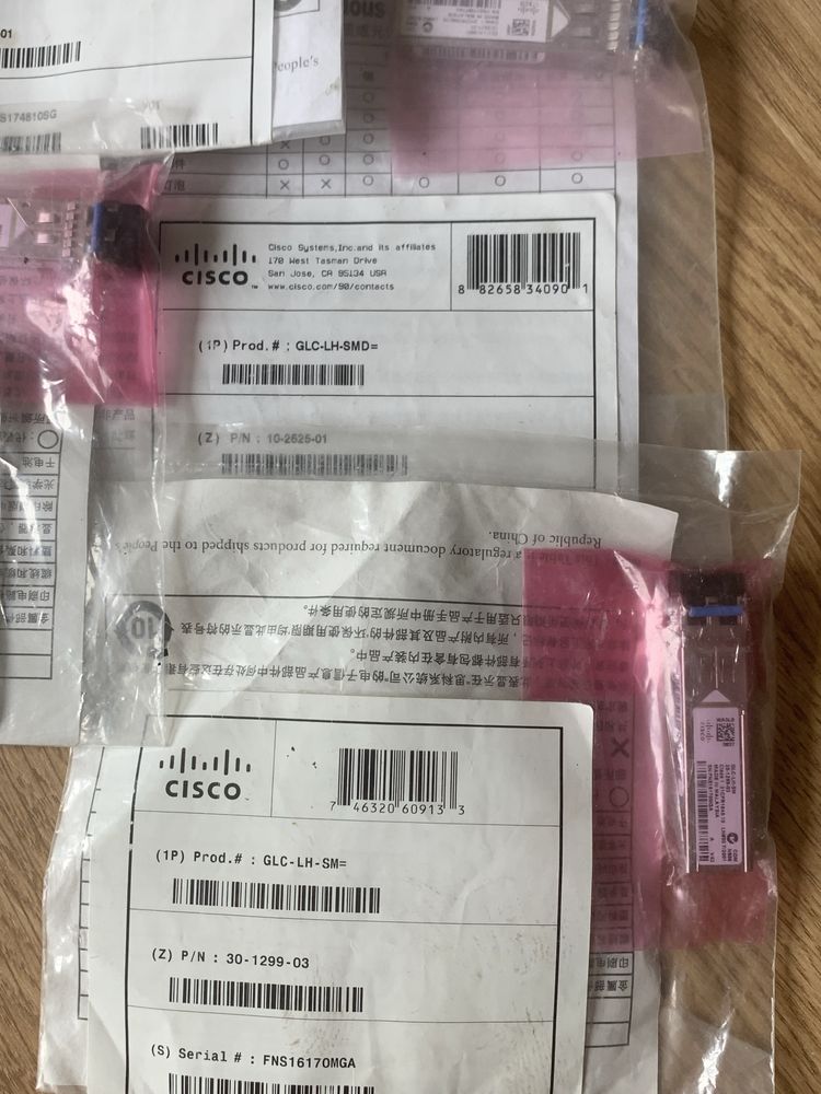 Оптичний SFP модуль Cisco GLC-LH-SMD