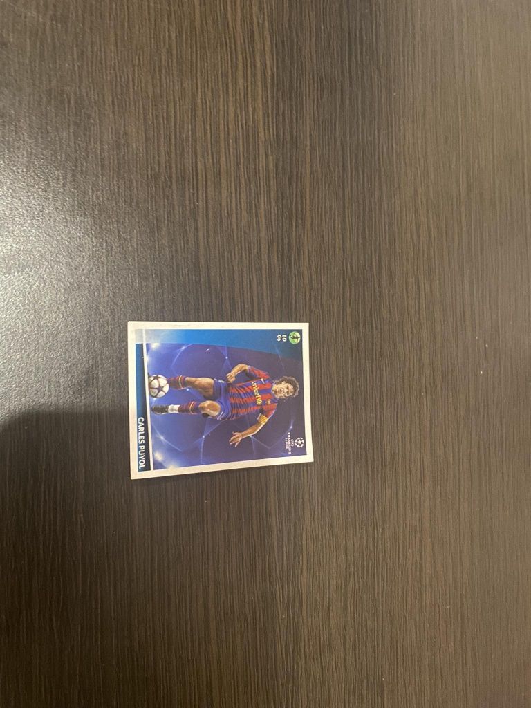 Limitowana naklejka CARLES PUYOL #552 Panini Champions League