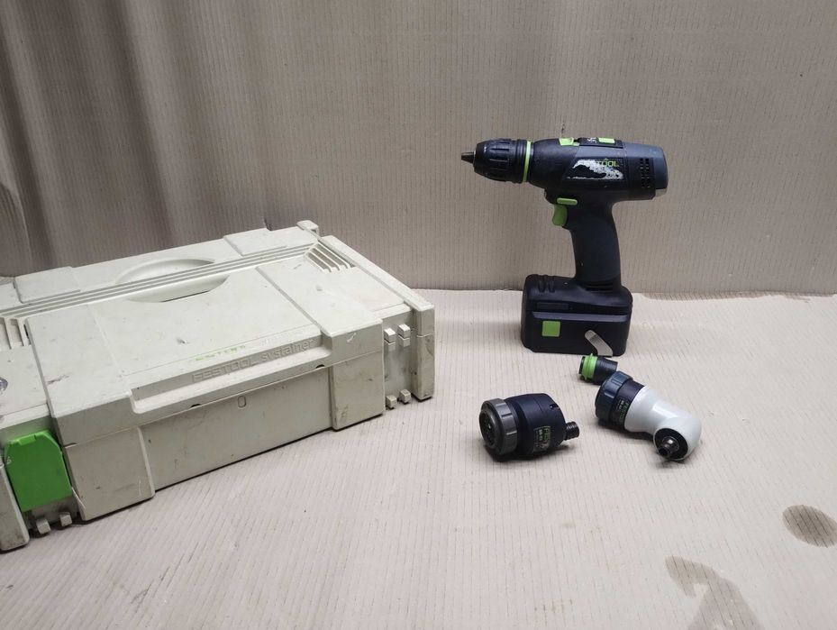 Akumulatorowa Wiertarko-wkrętarka Festool T 15+3 zestaw