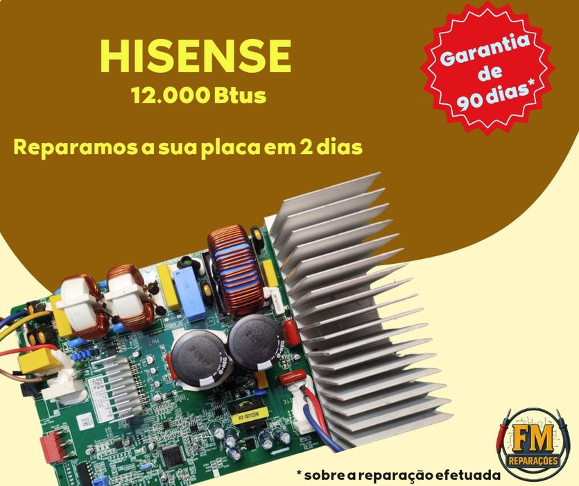 Reparação Placas Eletrónicas de Ar Condicionado Todas as marcas