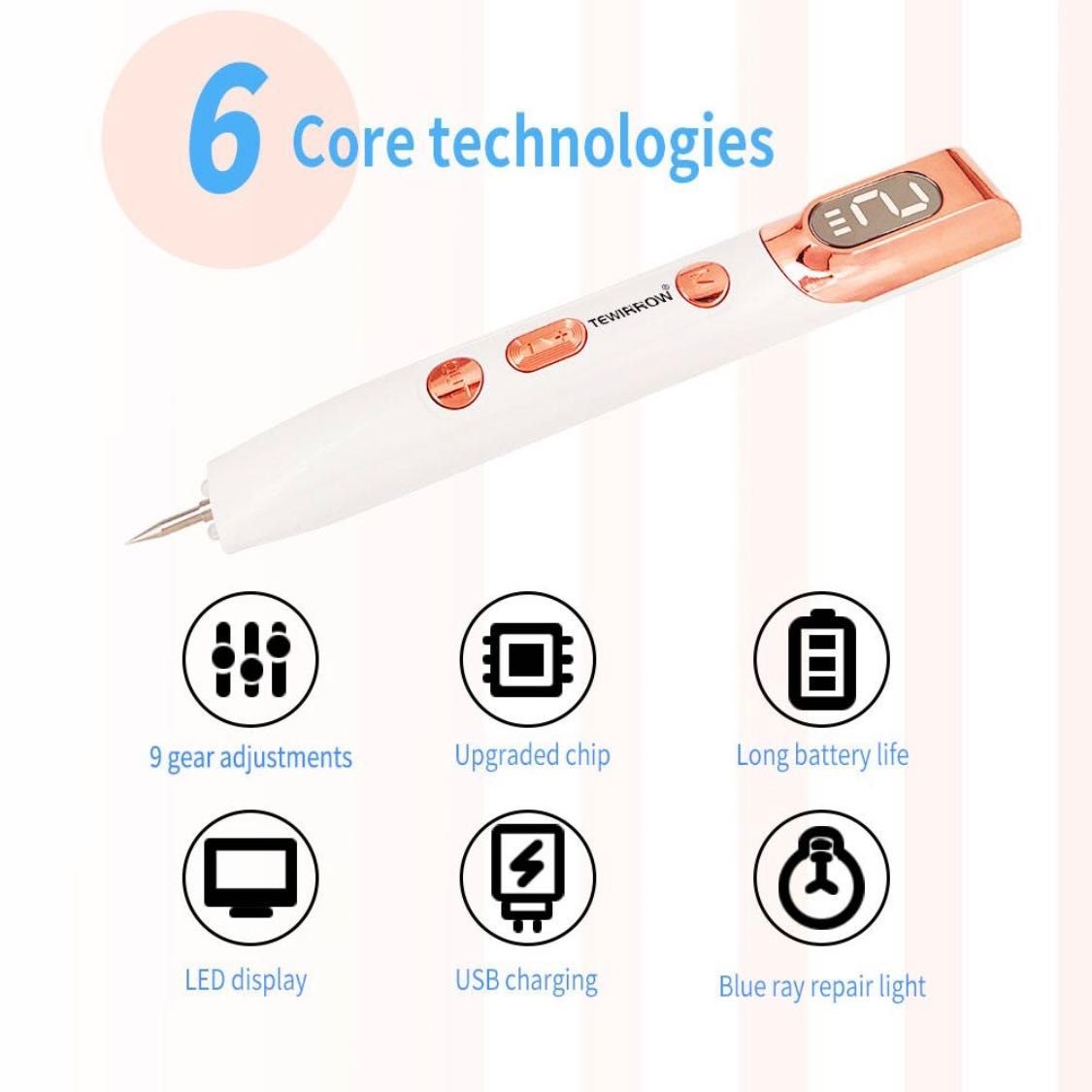 Laser plasma pen