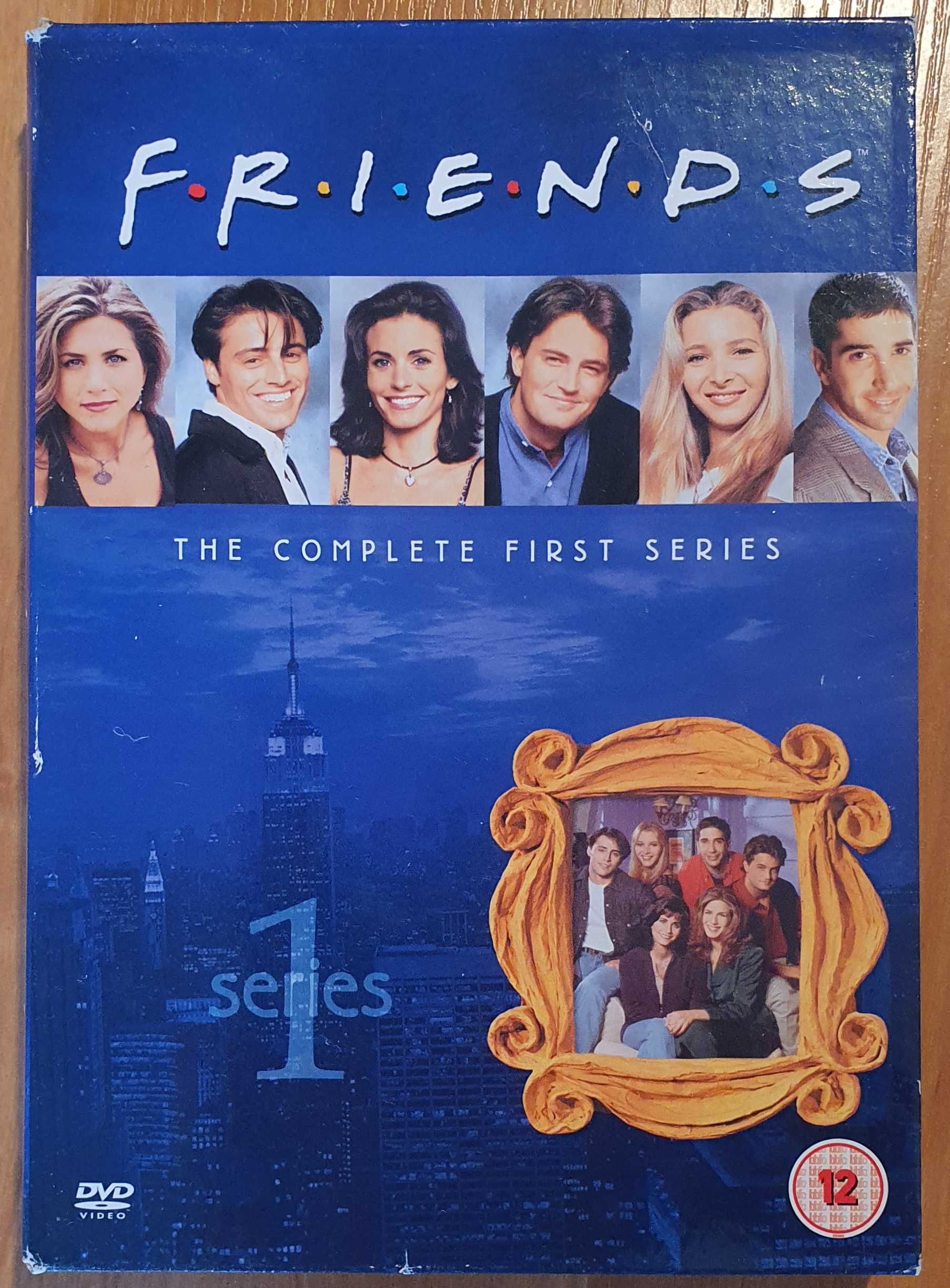 Serial FRIENDS (Przyjaciele). S01. ENG, FRE, ... 3x DVD.