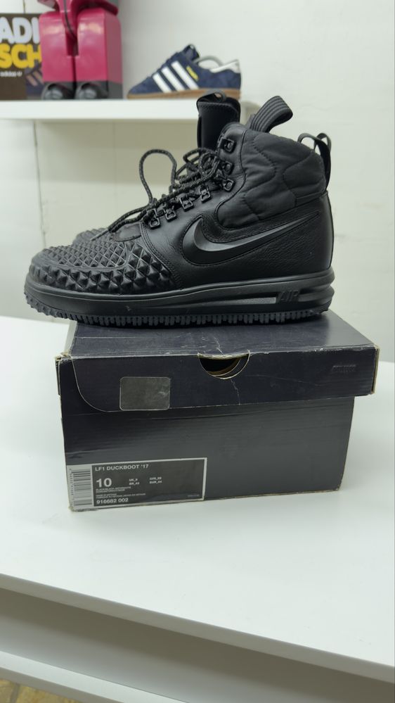 nike lunar FORCE 1 DUCKBOOT BLACK  916682-002