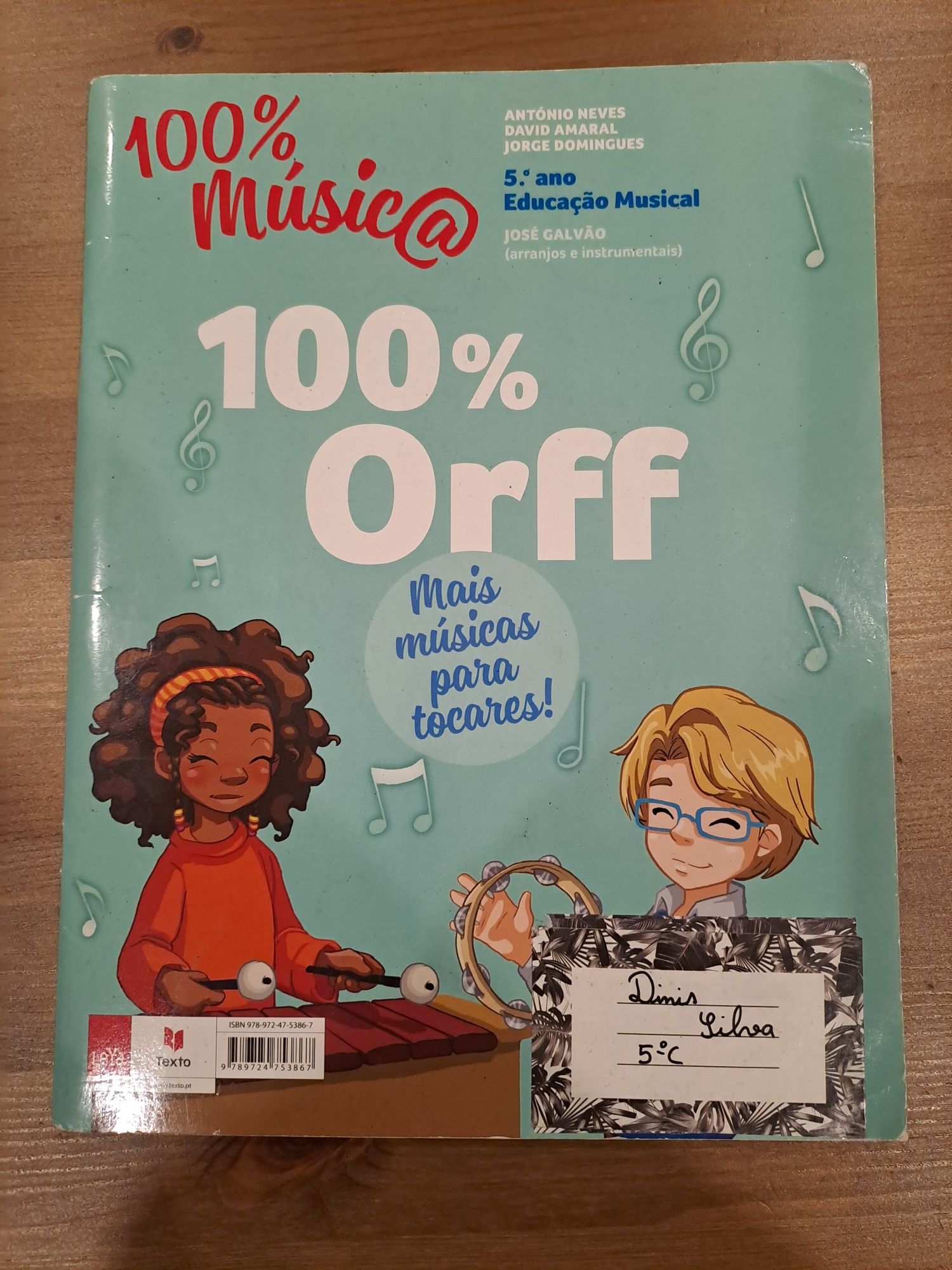 CADERNO 100% Música - 5°Ano