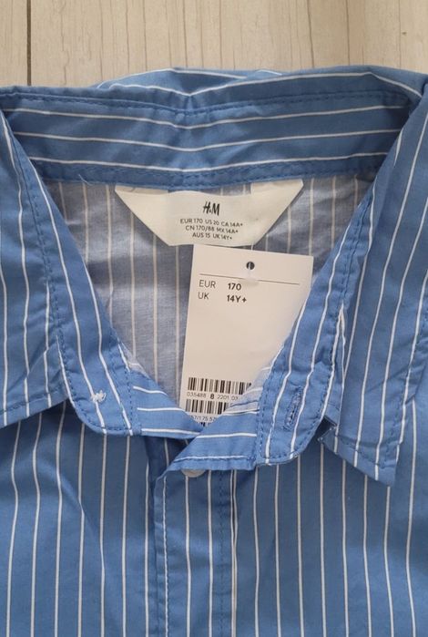 Nowa! Koszula chłopięca H&M r. 170 loose fit