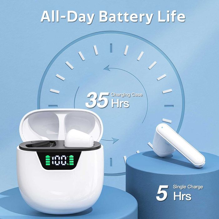 Auscultadores sem fio bluetooth