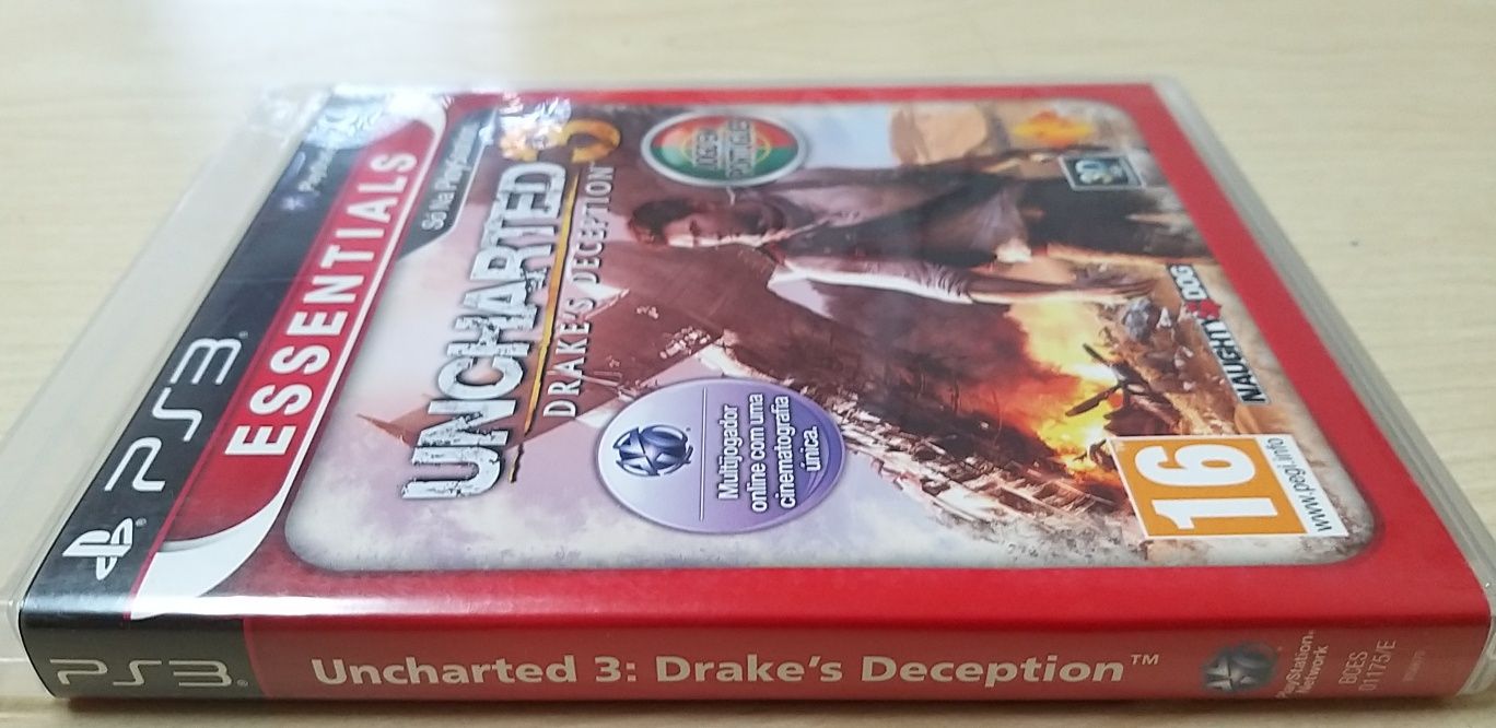 Uncharted 3, Jogo PlayStation ps3.