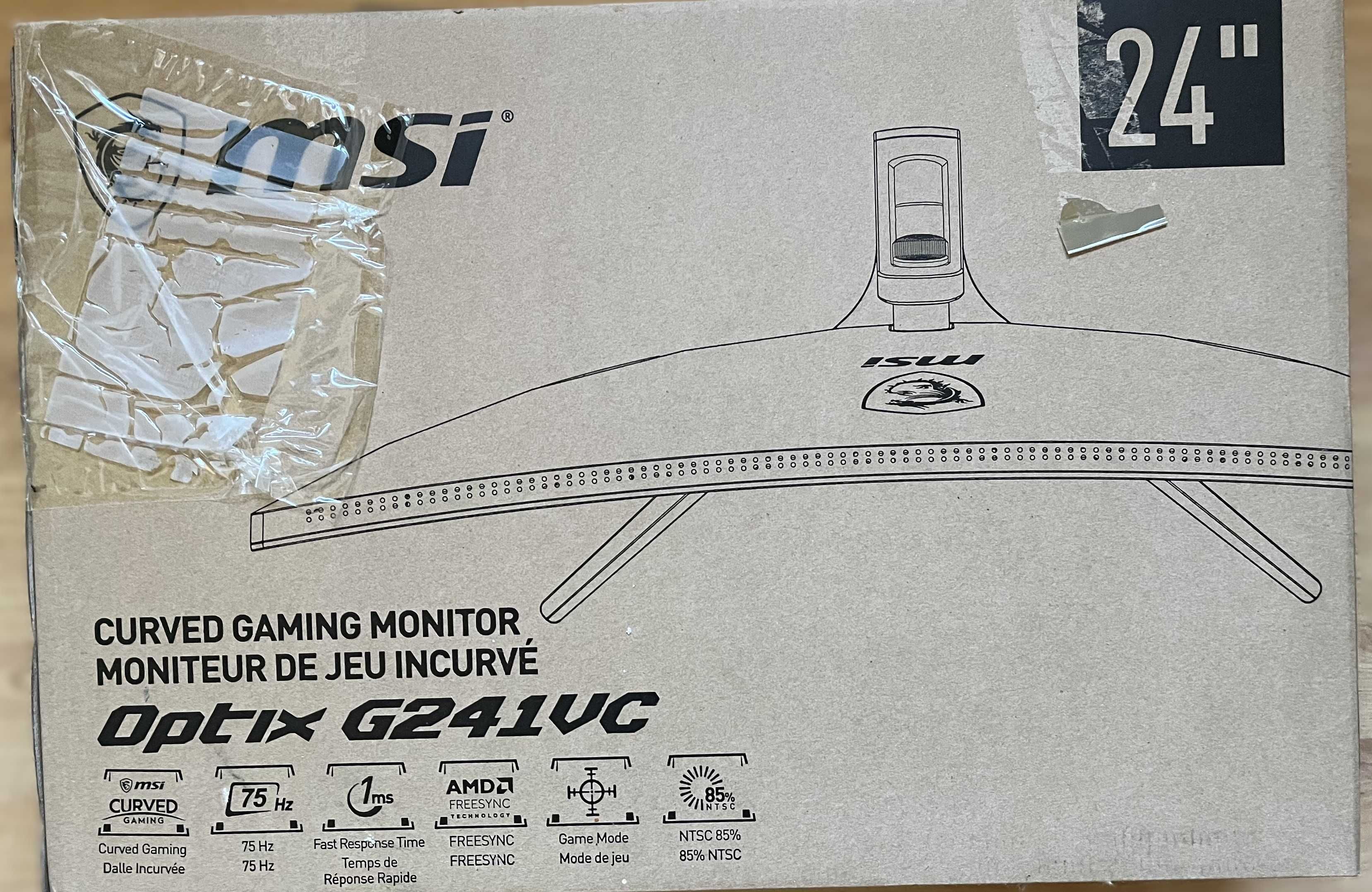 Monitor MSI GX24 Series 74 hz