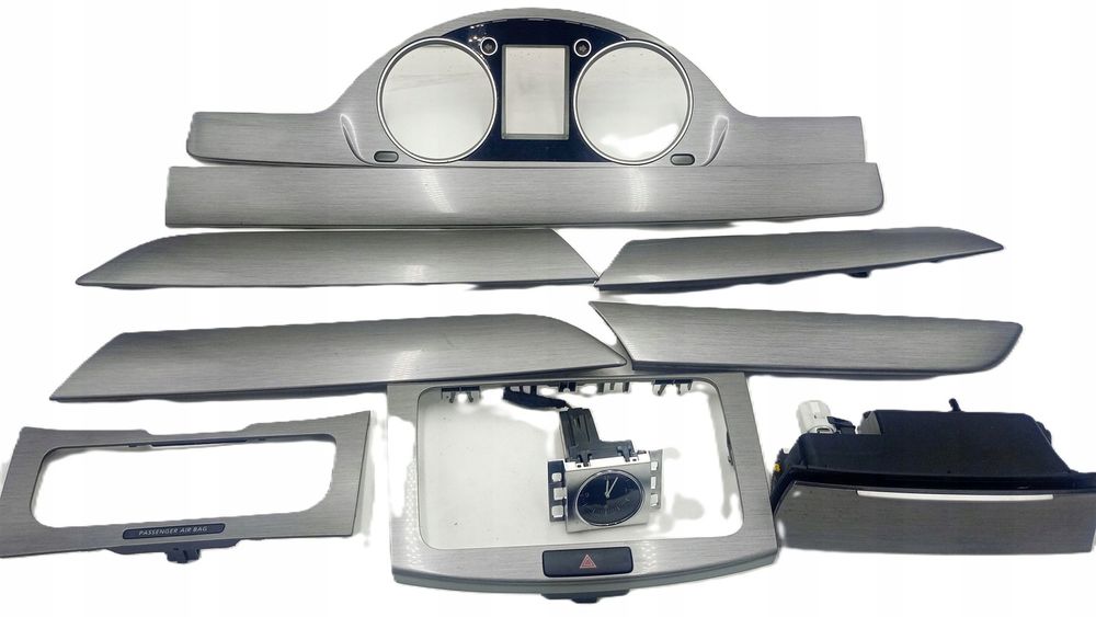 Dekor Deski Listwy Drzwi VW Passat B7 3AA858069F Stal Szczotkowana