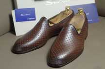 Santoni Мокасины Лоферы Оригинал 43р ( 28см )